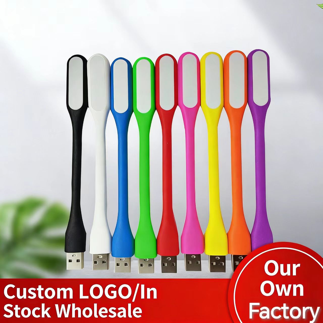 PVC Petal USB LED Night Light - 10 Color Options, 5V Plug & Play Decorative Mood Lamp for Bedroom, Bar, Party Decoration (10,000 Hours Lifespan)