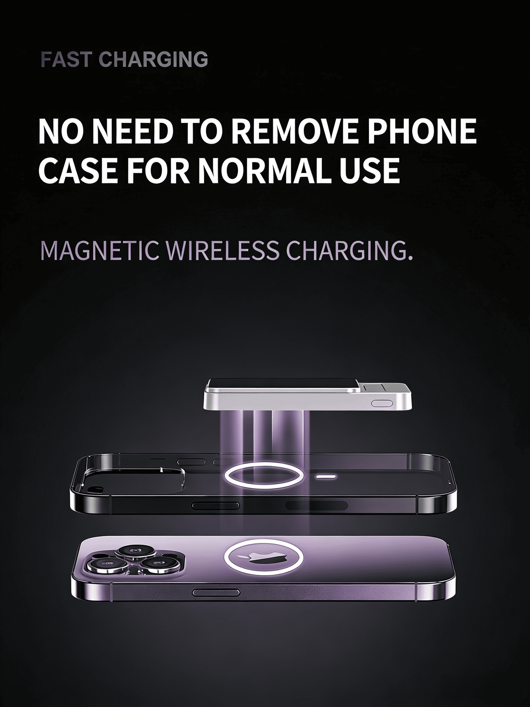 22.5W Quick Charge Wireless Power Bank Portable magnetic Charger Travel CPAP Battery Flight-Safe