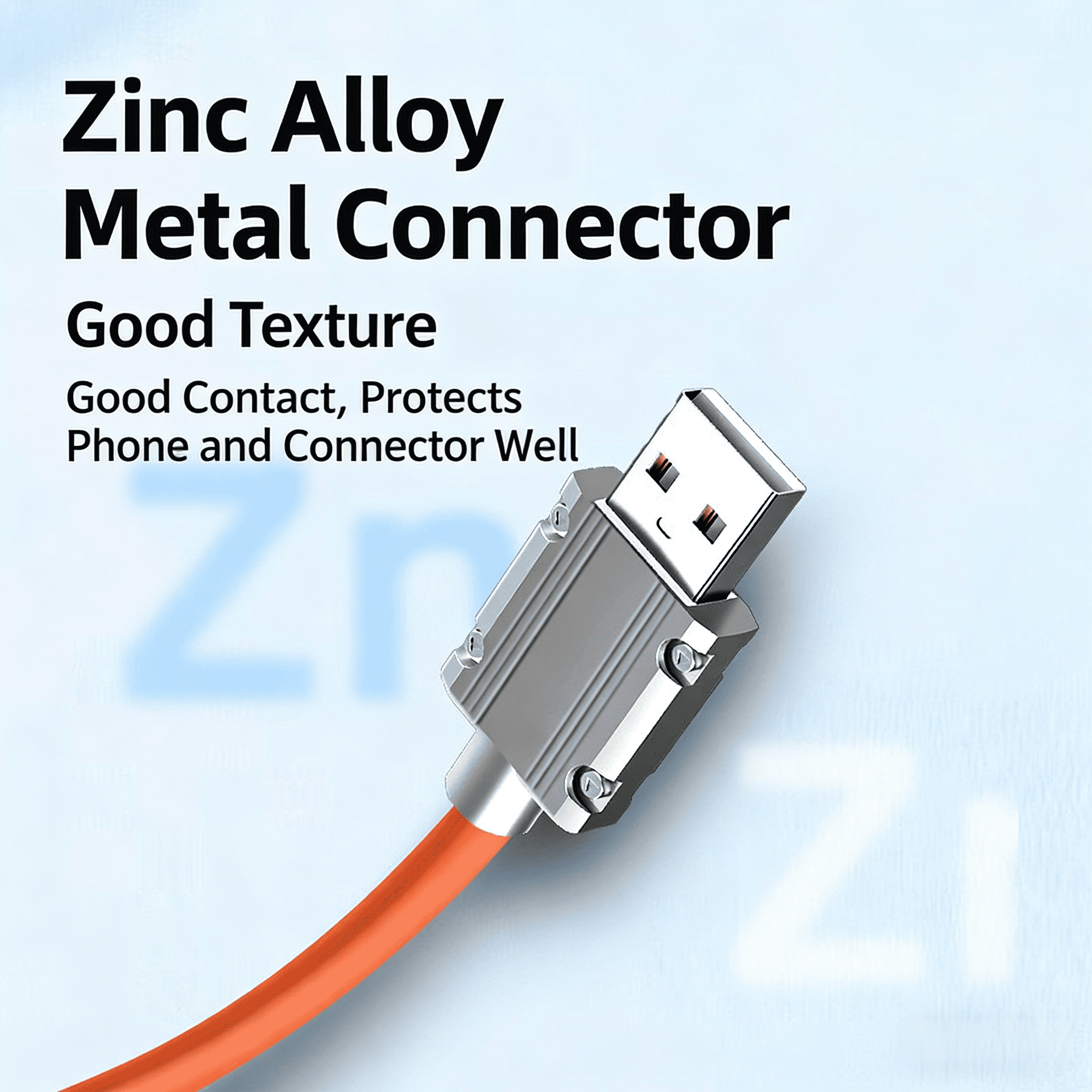 3 in 1 USB Charging Cable for Multiple Devices PVC Cable