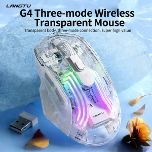 Wireless RGB Mouse Ergonomic Design for All-Day Use on PC & Mac